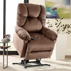 Romulus Power Lift Chair Chocolate